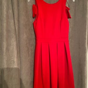 Red cocktail dress from Envy